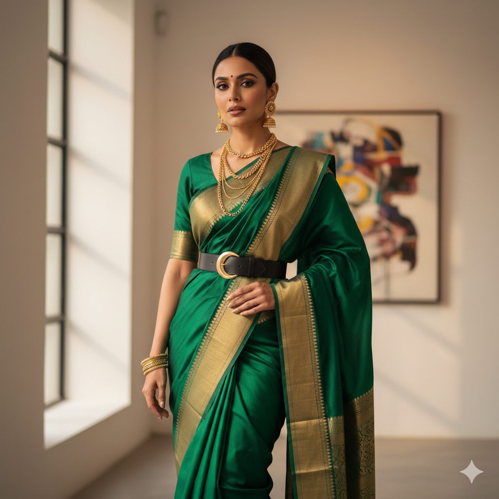 Accessorizing Your Saree: Jewelry, Belts, and More