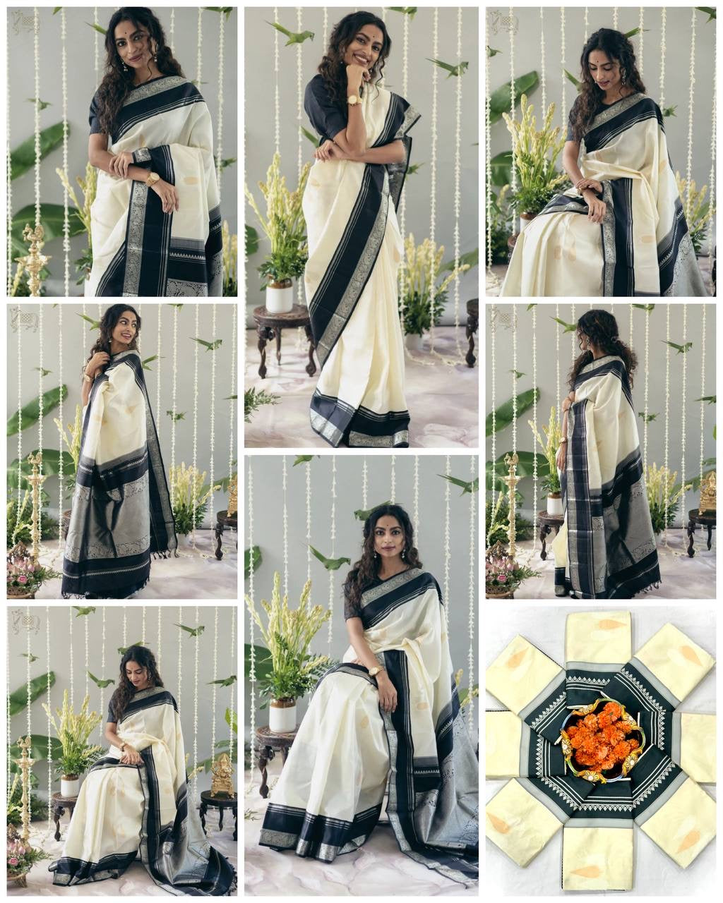 Royal Soft Lichi Silk Saree – Luxury Look