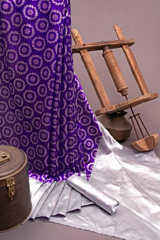 Royal Soft Lichi Silk Saree with Rich Jacquard Pallu – Elegant Festival Special