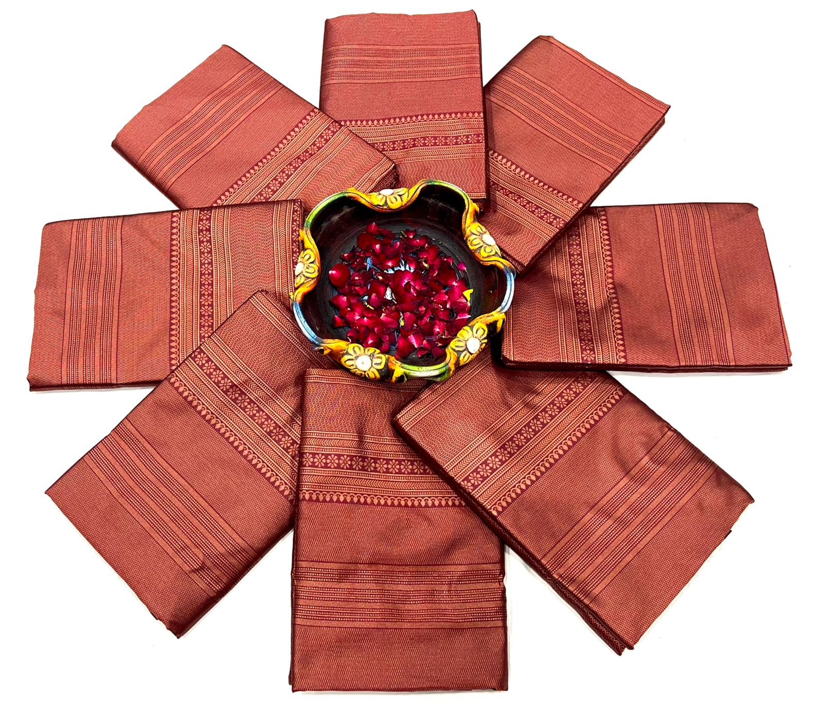 Royal Heritage Soft Lichi Silk Saree – Classic Jacquard Beauty