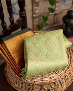 Elegant Soft Lichi Silk Saree with Rich Jacquard Pallu