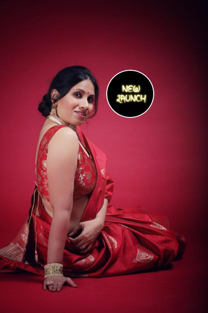 Bridal Red Soft Lichi Silk Saree with Rich Golden Jacquard