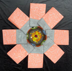Elegant Peach Soft Lichi Silk Saree with Silver Jacquard Pallu